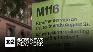 MTA's free bus fare program ends Sunday