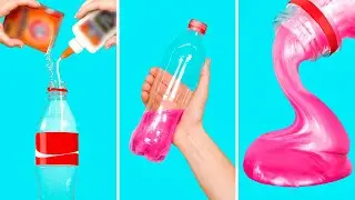 Super Fast Slime Recipe! DIY 30 SECONDS Bottle Slime