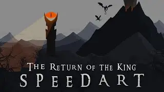 The Return Of The King Wallpaper | Photoshop Speed Art