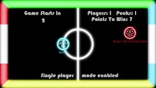 Neon Party Games - Air Hockey