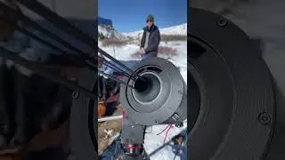 Annular eclipse 2023 — LIVE field test of CATEcor 3D-printed coronagraph, from Loveland Pass, CO