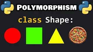 Learn Python POLYMORPHISM in 8 minutes! 🎭