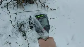 ЗИМНИЙ МЕТАЛЛОКОП. КАКОВО ЭТО
