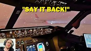 Pilot ATC Interaction Gets WEIRD in Microsoft Flight Simulator! (VATSIM) PMDG 737-800