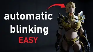 Easy Automatic Blinking for your Characters in Unreal Engine