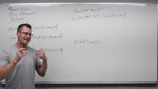 How to Use Product to Sum and Sum to Product Formulas in Trig (Precalculus - Trigonometry 29)