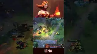 2100 Gold In 38 Seconds lina Likes this Very Much #dota2 #dota2highlights #rampage