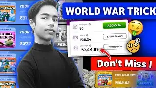 🥰200% Working Trick | Winzo World War Continue Wining Secret Trick🤔 | World War Winzo Trick | #winzo