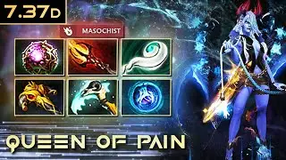 [MIDLANE] DENDI QUEEN OF PAIN 7.37 | #Dota2 #4K