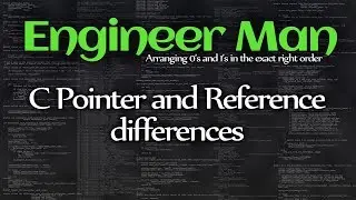 C Pointer and Reference differences