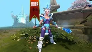 Dota 2 Crystal Maiden - Yulsaria's Glacier and kinetic gem review