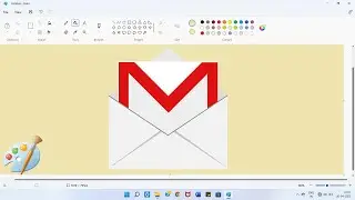 How to draw Email Icon in MS Paint | Ms Paint | Easy step |