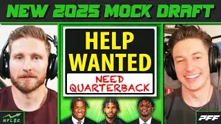 2025 MOCK DRAFT | QB Options For Browns, Giants, Jets | NFL Stock Exchange