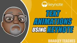 How to make Text Animation with Keynote