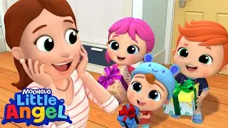 Mom's the Best! + More Songs with Baby John | @LittleAngel Kids Songs & Nursery Rhymes