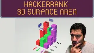 3D Surface Area | HackerRank (Python)