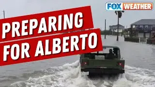 Texas Officials Prepare For Flooding, Storm Surge From Alberto