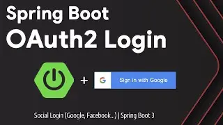 OAuth2 Social Login with Spring Security | 'Sign in with Google' Spring Boot Tutorial