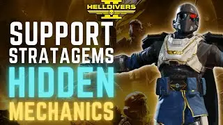 SUPPORT STRATAGEM SECRETS To Bring Into Your Next Mission! | Orbital Stratagems | Helldivers 2