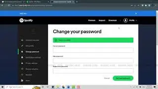 How To Change Spotify Password 2023 | Spotify Account Password Change Guide