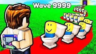 ENDLESS MODE in Toilet Tower Defense