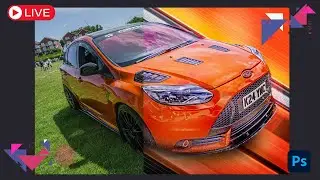 Car Photography - LIVE EDITING CLASS 25/7 at 7pm BST UK