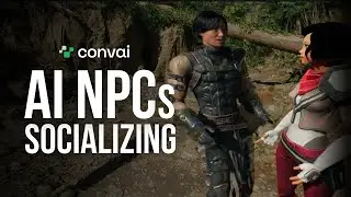 AI NPCs Talking With Each Other | Convai Unreal Engine NPC to NPC tutorial