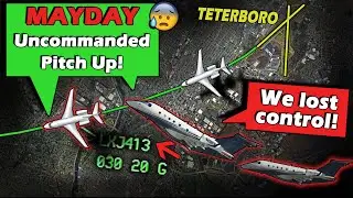 Pilots LOSE CONTROL on Takeoff | Uncommanded PITCH UP Attitude