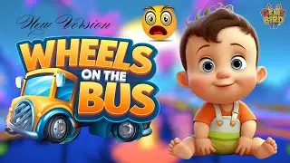 Wheels on the Bus 🚍 | Animal Edition | Fun Kids Song | Gems Bird Tv | #Kidssong