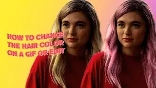 bru's how-to: changing the hair color on an edit. (easy)