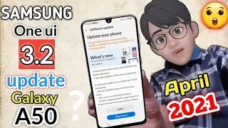 Samsung galaxy a50 new update April 2021🔥| #shorts