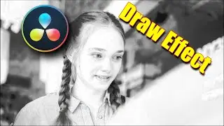 Pencil Sketch / Draw Effect  in DaVinci Resolve