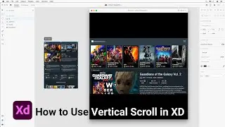 Avoid the Two Black Bars in Adobe XD with Vertical Scroll