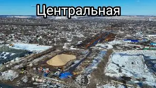 СТРОИТЕЛЬСТВО МАГИСТРАЛИ ЦЕНТРАЛЬНОЙ/ВЫШЛИ ИЗ БЕРЕГОВ РЕКИ ЯБЛОНЬКА И ОРЛОВКА/САМАРА/РОССИЯ