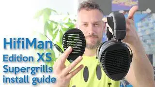 Re-Tune the HiFiMan Edition XS to sound more like the Arya organic with our new supergrills.