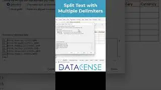 Split text with multiple Delimiter