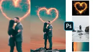 Happy Valentine Day Photo Editing Tutorial in Photoshop Step by Step.