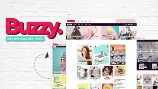 Buzzy - Creative Magazine Theme | Themeforest Website Templates and Themes