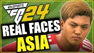 FC 24 🌏 ASIAN Wonderkids with Real Faces: YOUNG TALENTS - Career Mode