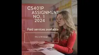 cs401p assignment 1 2024