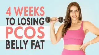 4 Weeks to Losing PCOS Belly Fat [STACK THESE HABITS!]