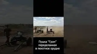 Пушка "Гром" в пехотном исполнении