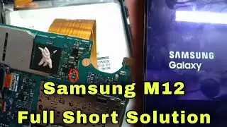 Samsung M12/A12 Dead Solution/Samsung A12 Full Short Problem Solution #technicalmukky