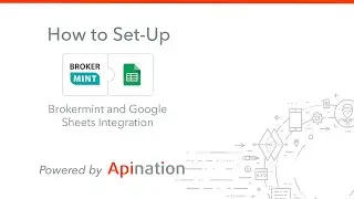 How to set-up the Brokermint and Google Sheets integration and sync by API Nation