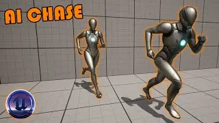 AI Sight Detection And Chase - Unreal Engine 5 Tutorial