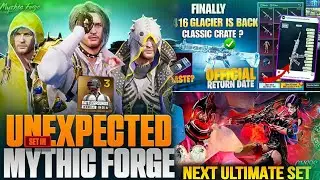 ✅Next Mythic Forge Upgrade Gun Bgmi | Next Classic Crate Bgmi M762 Glacier | Next Ultimate Set 3.4