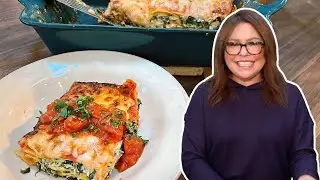 How to Make Simple & Simply Delicious Spinach Lasagne with Tomato-Basil Sauce | Rachael Ray