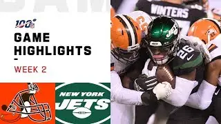 Browns vs. Jets Week 2 Highlights | NFL 2019