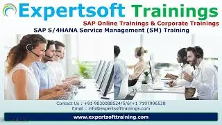 SAP S4HANA Service Training | SAP S4HANA Service Management (SM) Training | SAP S4HANA CS Training