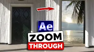 How to Make a Zoom Through the Door Animation in After Effects